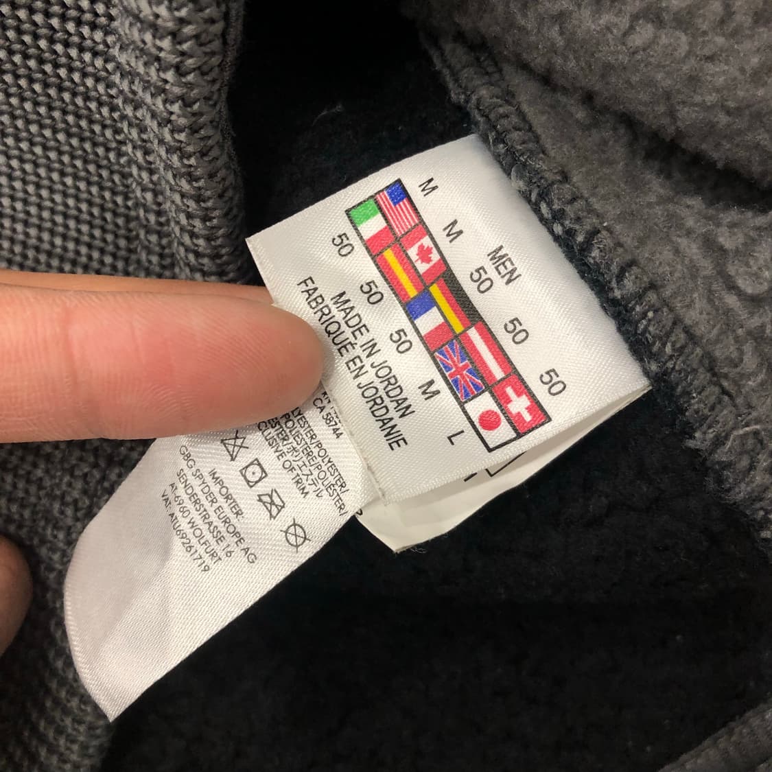 L 스파이더 후드집업 자켓 상품이미지6