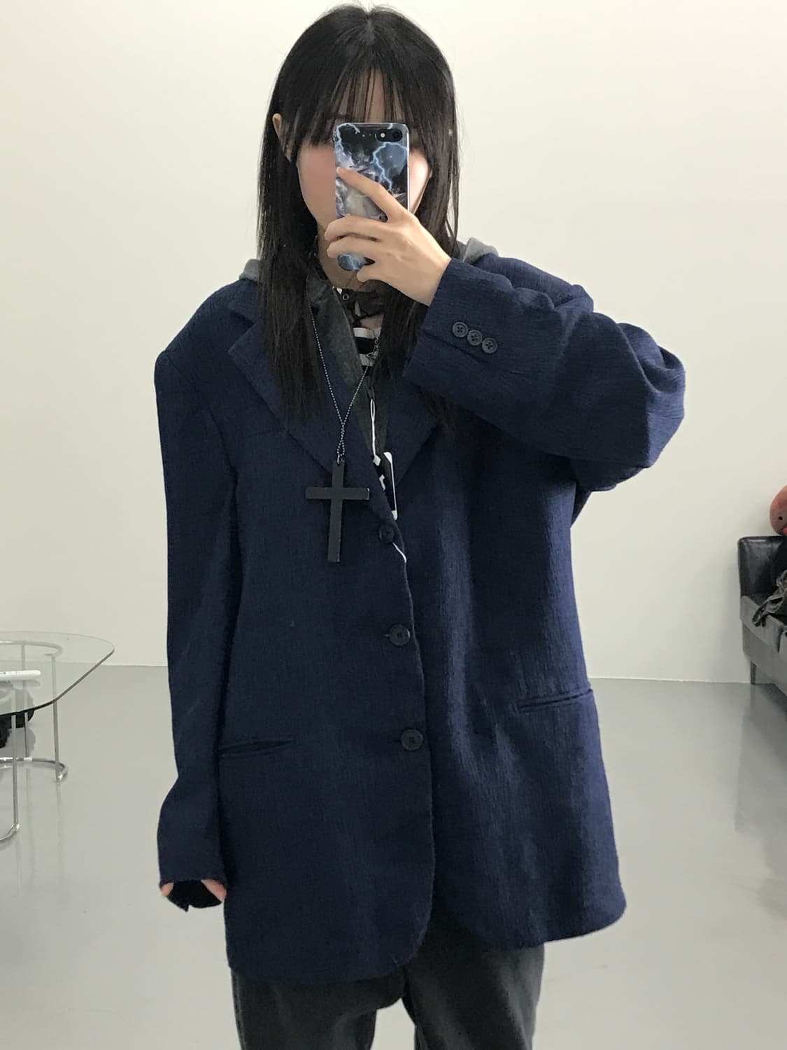  잔프랑코 페레 이탈리아 메이드 블레이저 상품이미지2