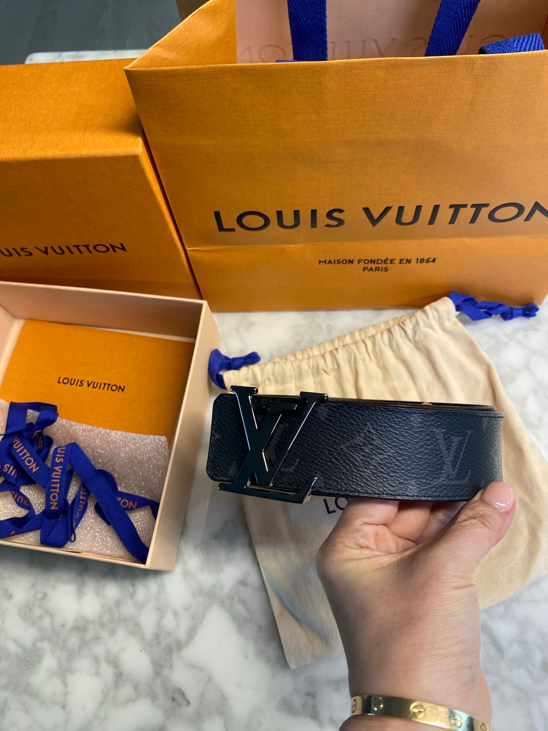 루이뷔통 모노그램 벨트 상품이미지3