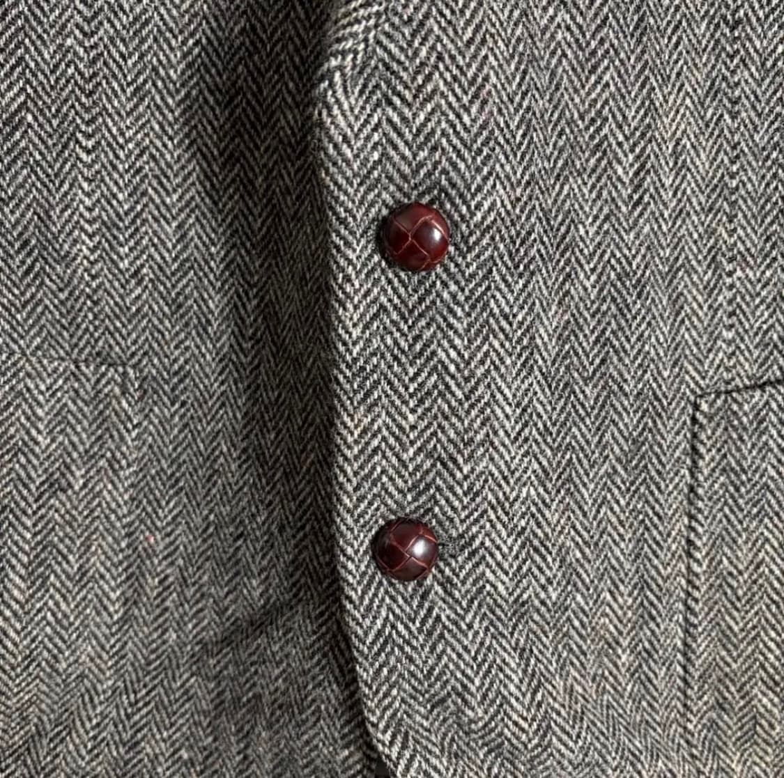 해리스트 트위드 헤링본 투버튼 블레이저자켓(Free) 상품이미지3