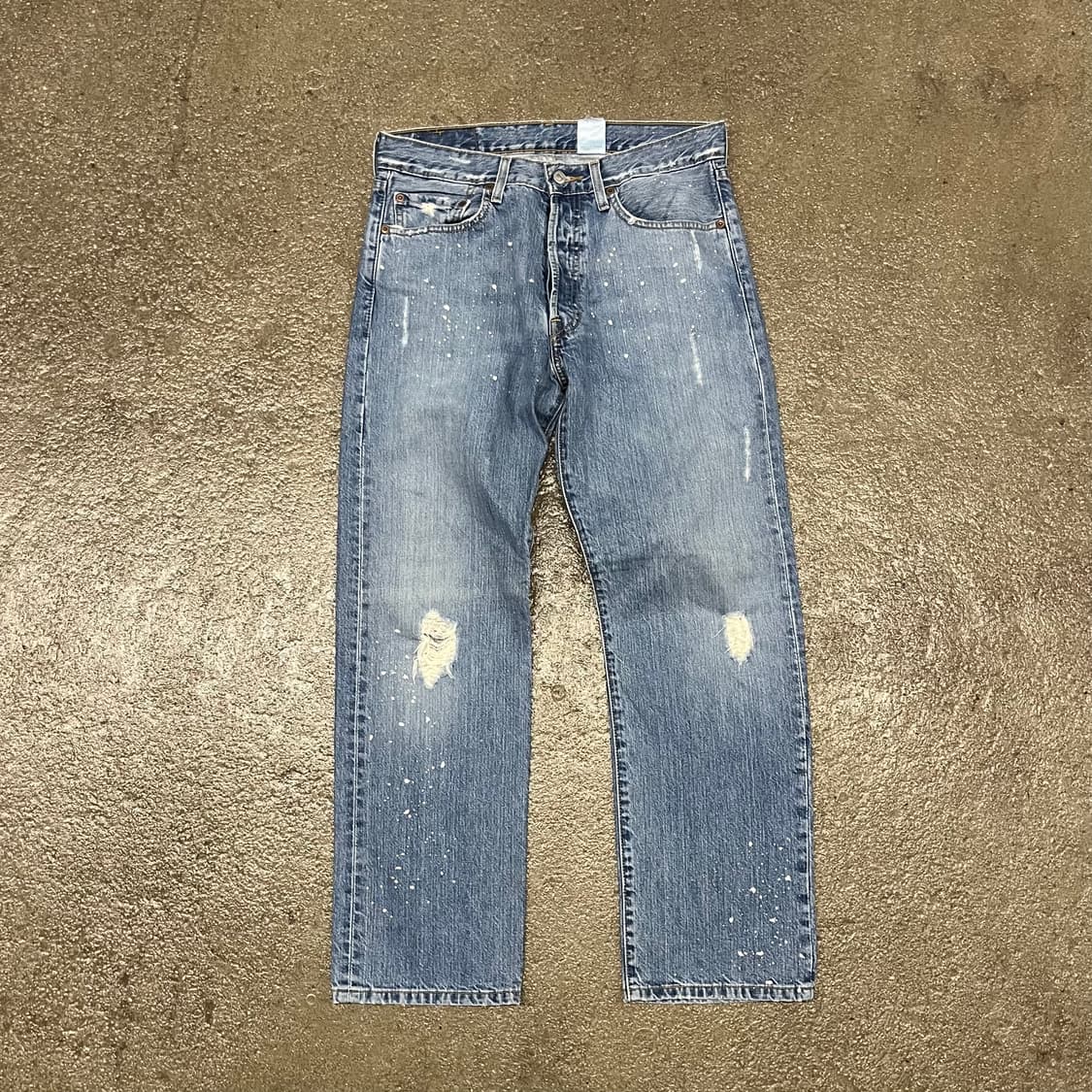 00s Levis501 커스텀 데님 팬츠 (31”) 상품이미지1