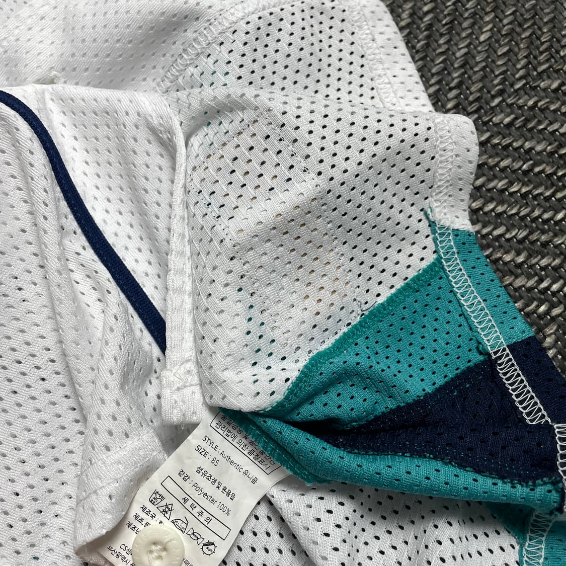 NC 다이노스 어센틱 박석민 베이스볼 유니폼o 5343 상품이미지8