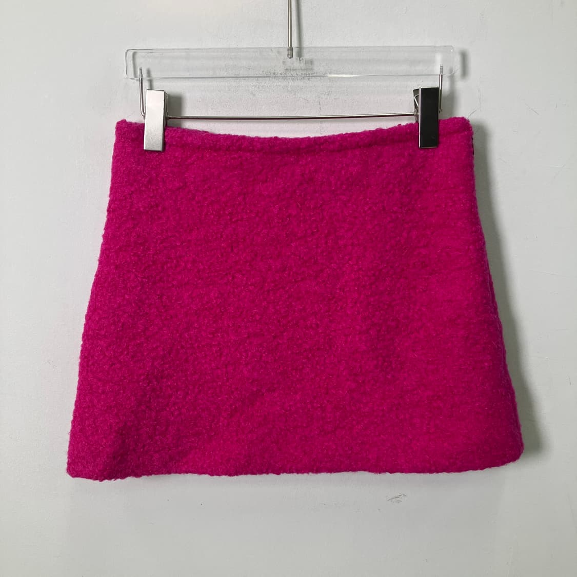프라다 핑크 부클레 미니스커트 38 상품이미지1
