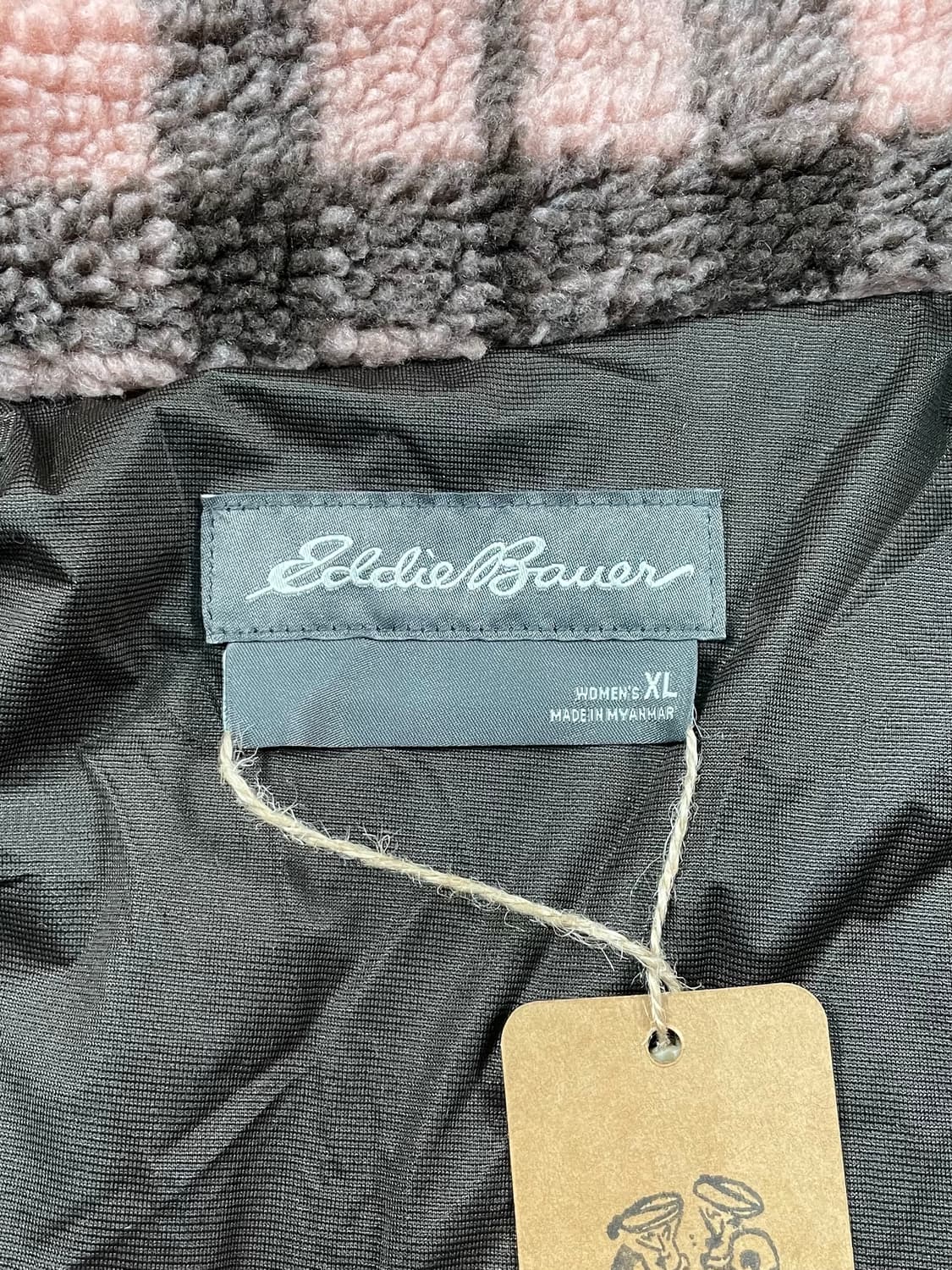 에디바우어 체크 플리스 자켓 상품이미지6