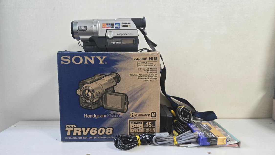 (8mm[Hi8]캠코더) 소니 CCD TRV 608 상품이미지1