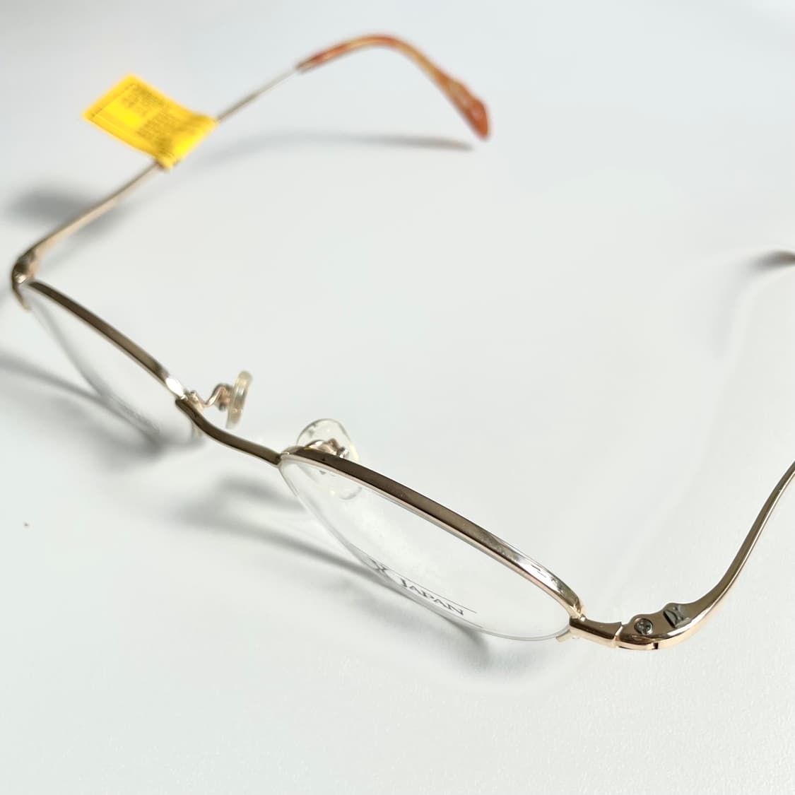 X-Japan 엑스제펜 사 빈티지 반무테 안경 상품이미지2