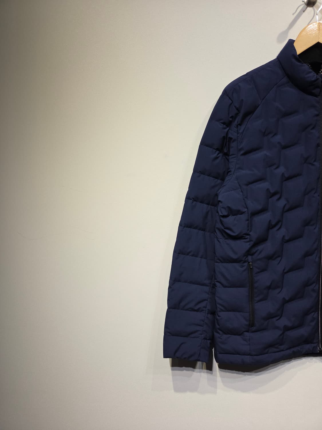 K2 네이비 덕다운 퀼팅 패딩 자켓 상품이미지3