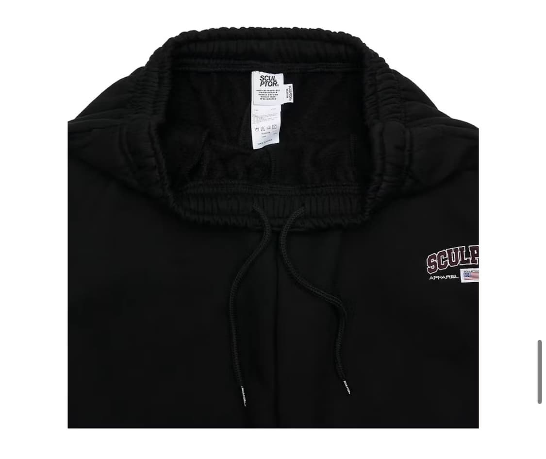스컬프터 클래식 바시티 스웻팬츠 블랙 M 기모 상품이미지7