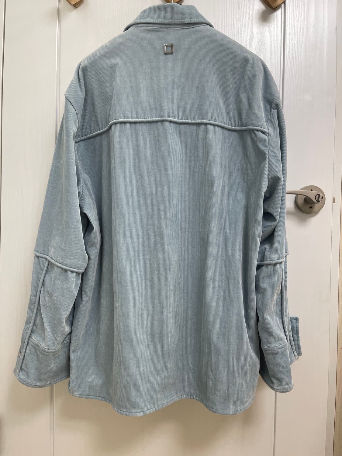 우영미 블루 코듀로이 셔츠 자켓 48 상품이미지2