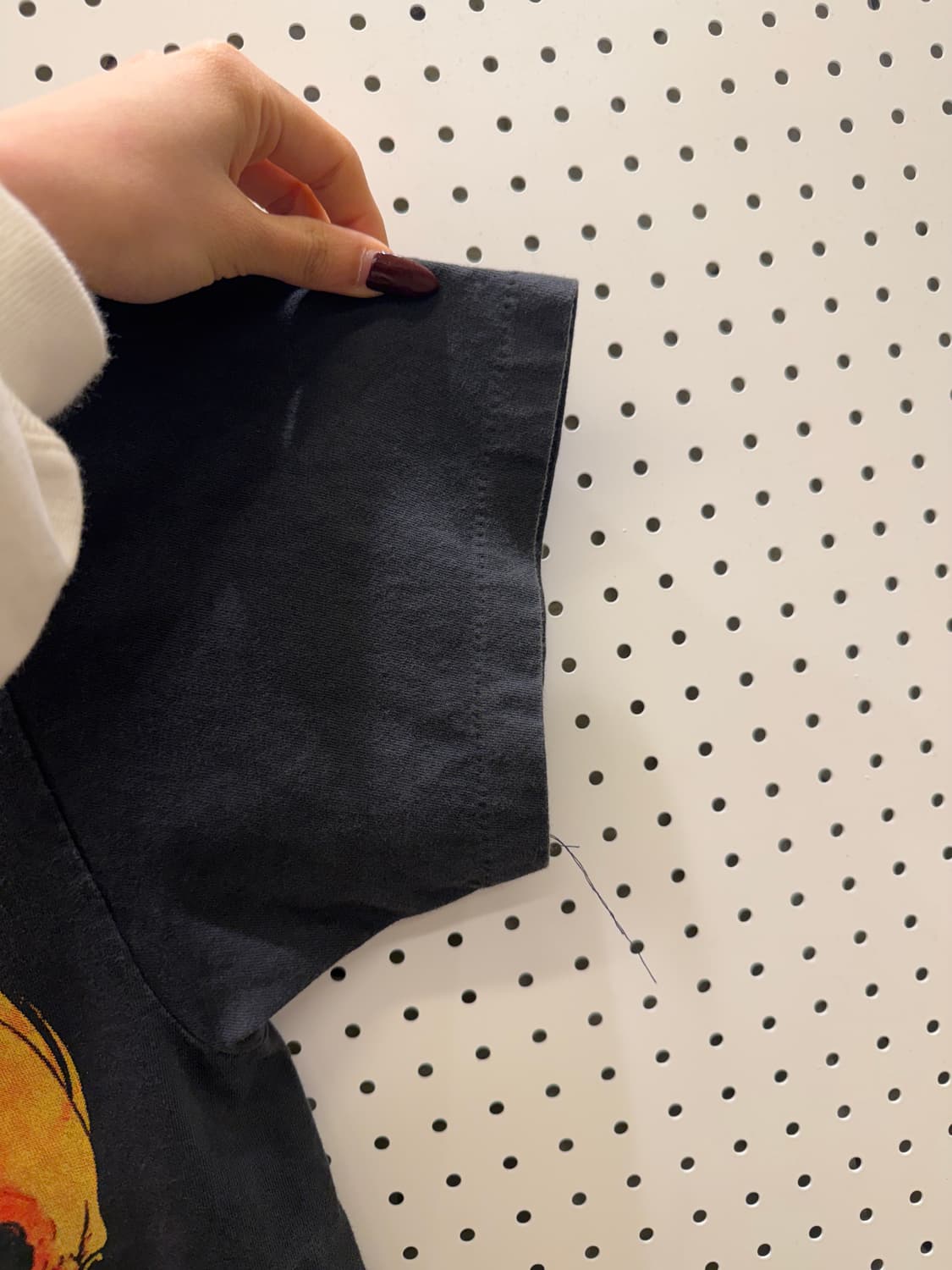 빈티지 메탈리카 Flaming Skull 반팔 티셔츠 U1599 상품이미지4