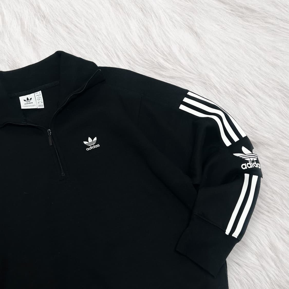 아디다스 트레포일 반집업 맨투맨 상품이미지5