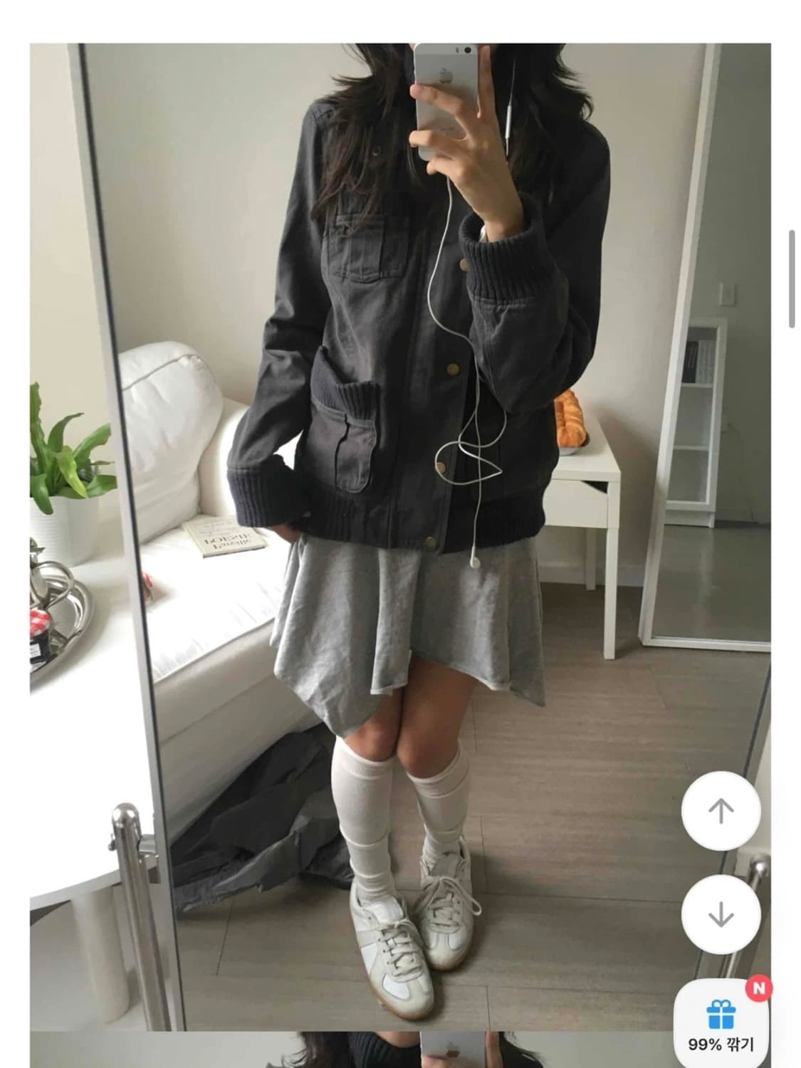 카고 밴딩 자켓 상품이미지1