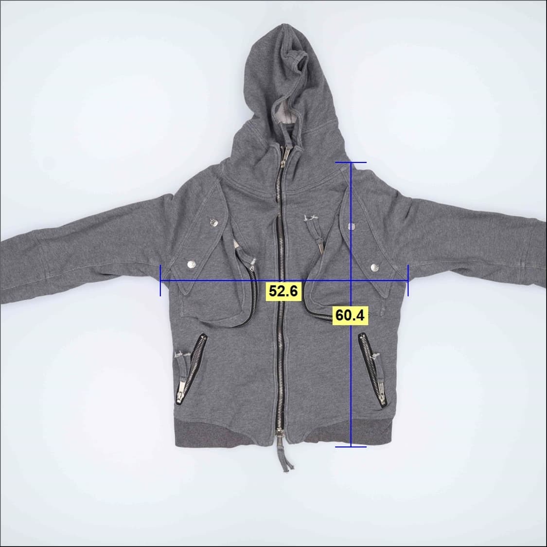 M 디스퀘어드2 포켓 후드집업 0330H1 상품이미지7