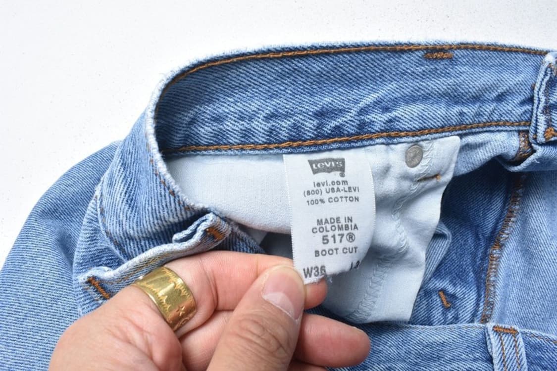 00S 리바이스 517 부츠컷 청바지 커스텀 데님팬츠 36 N0920 상품이미지5