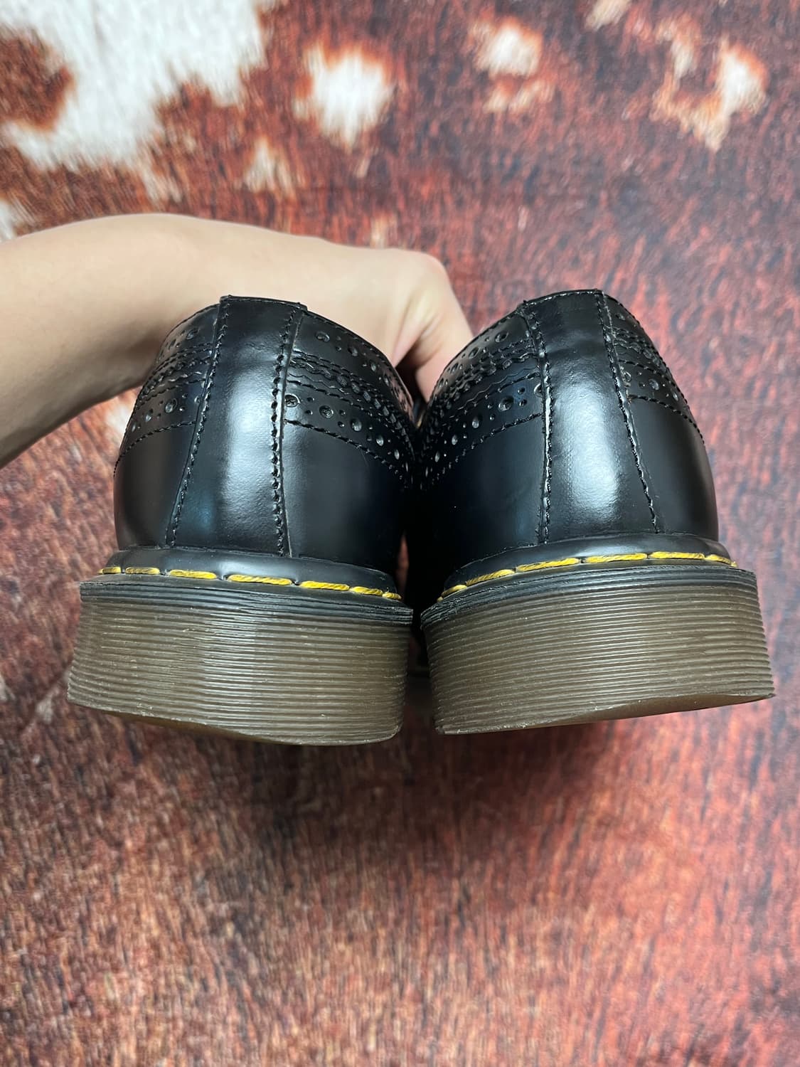 [42] 닥터마틴 3989 브로그 블랙 로퍼 상품이미지4