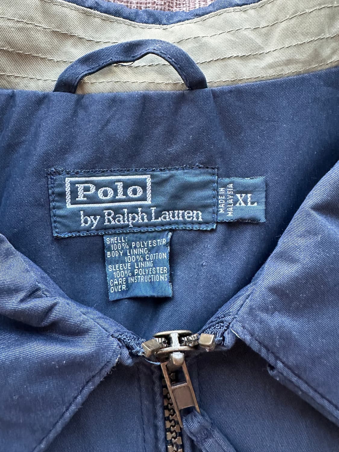 폴로 블루종 네이비 XL 상품이미지2