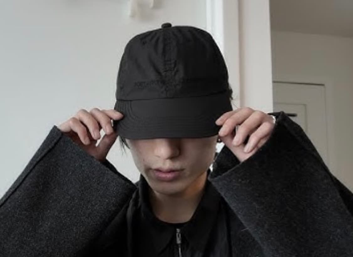 paf 8.0 logo cap right black 상품이미지5