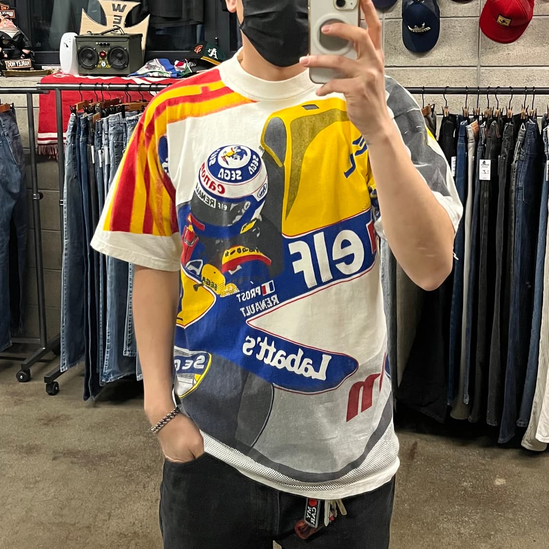90s 빈티지 F1 레이싱 티셔츠 (100-105) 상품이미지7