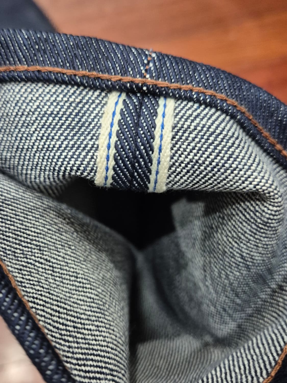 언브랜디드 21온즈 셀비지 데님 상품이미지3