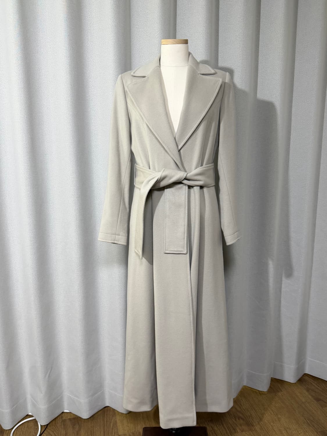 [CREM38] 크램38 줄리아 르댕고트 베이지 코트 - 미착용 새상품 상품이미지1