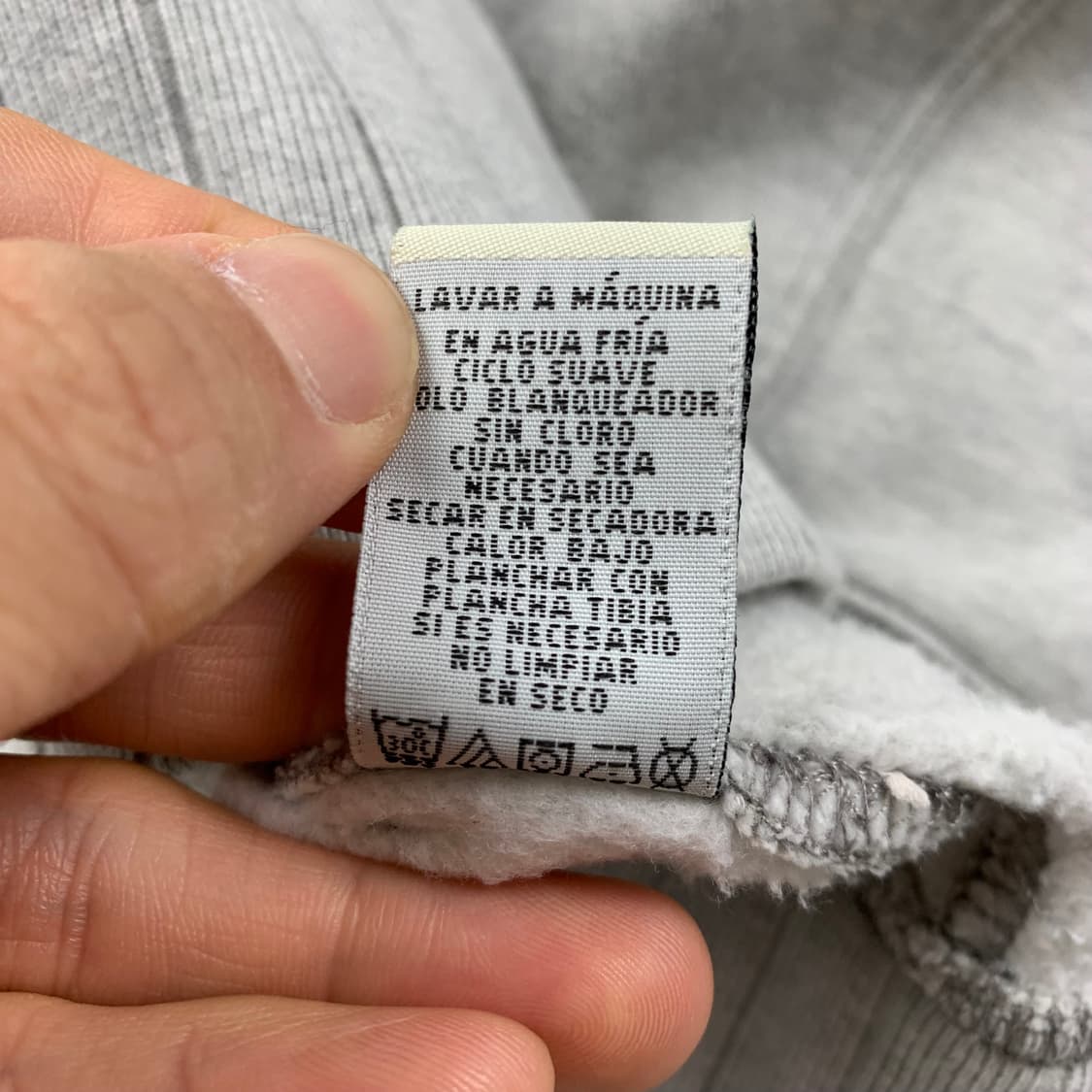 00s 폴로 진스 컴퍼니 빈티지 로고 후드집업 그레이 상품이미지9