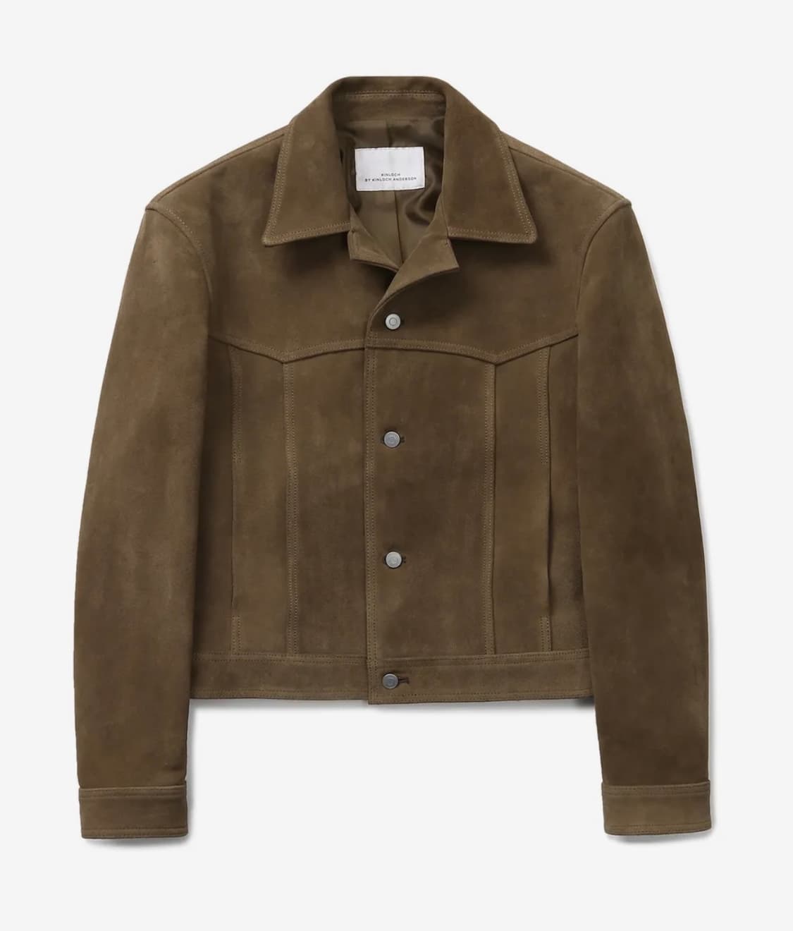 (L) 커네트킨록 카우 스웨이드 트러커 자켓 (브라운) 상품이미지2