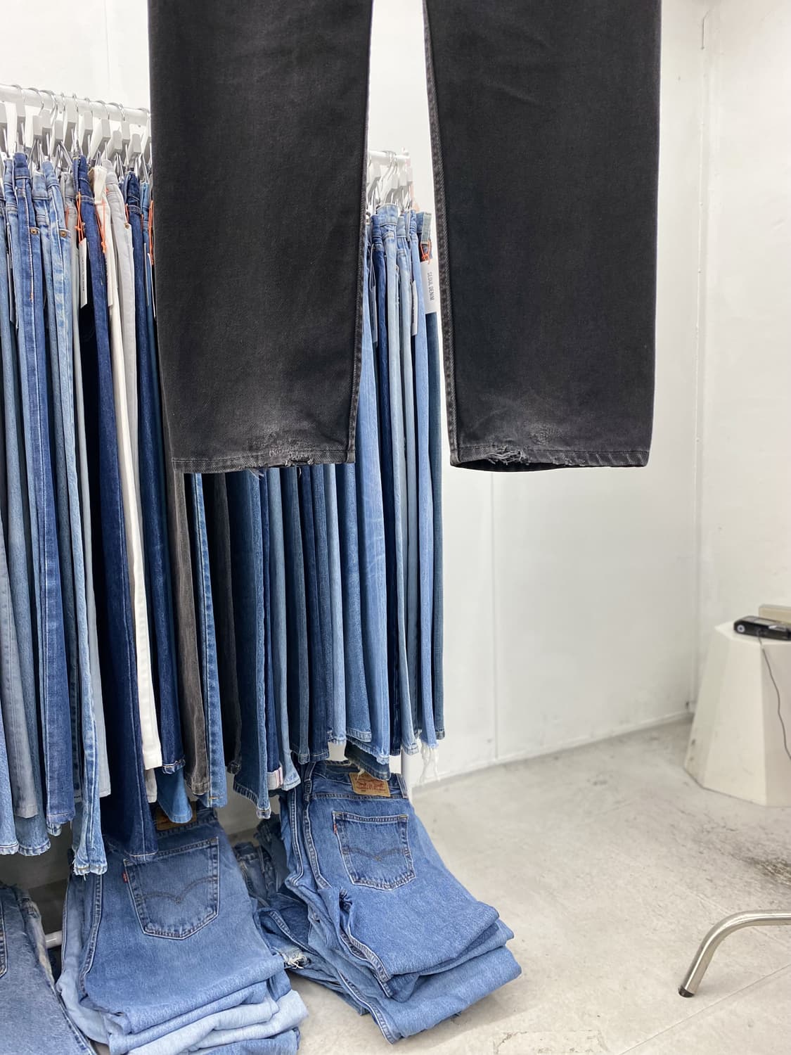 리바이스 빈티지 505 00s 36사이즈 블랙 흑청 상품이미지7