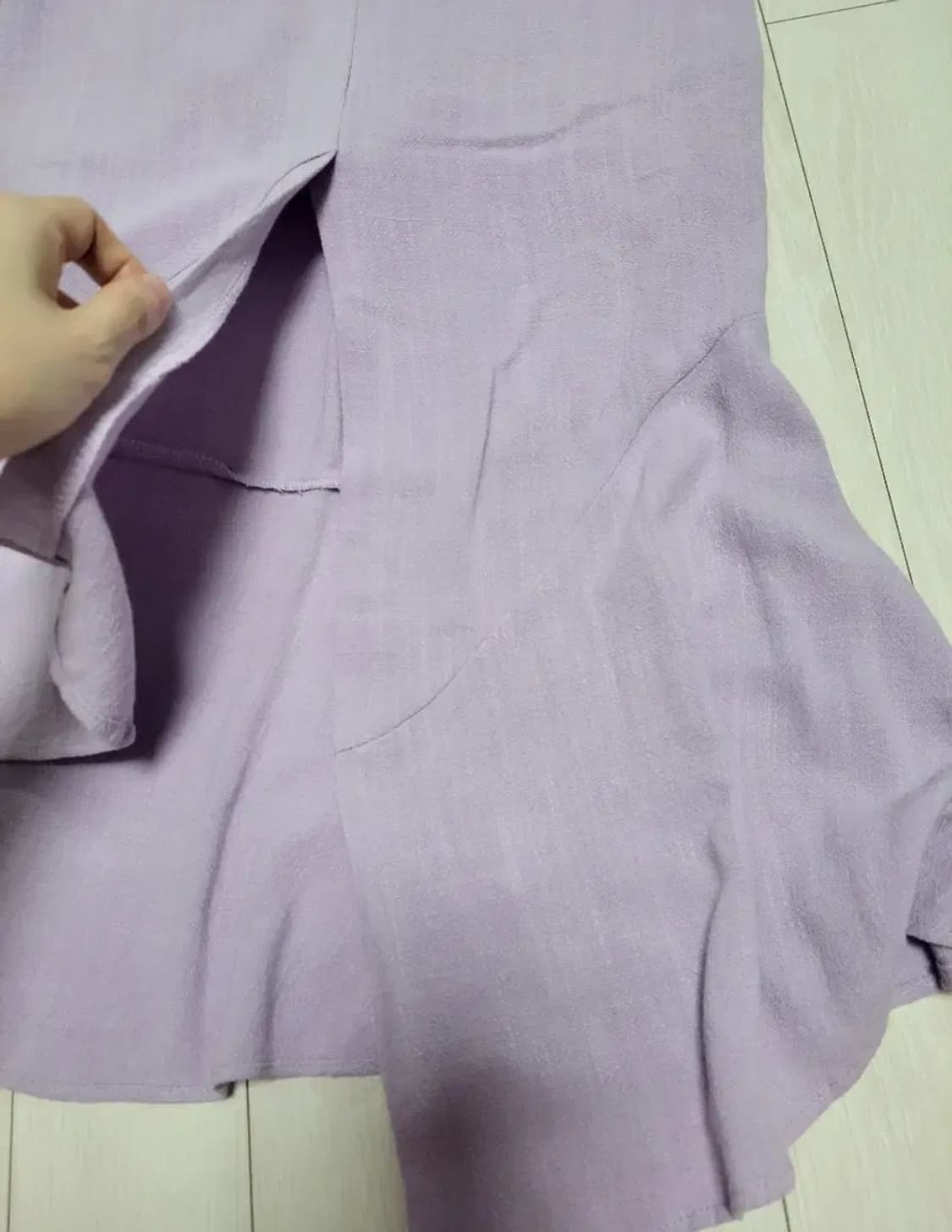 급처새상품!ENC이엔씨 언밸런스트임 스커트 치마 레니본st오즈세컨st 상품이미지4