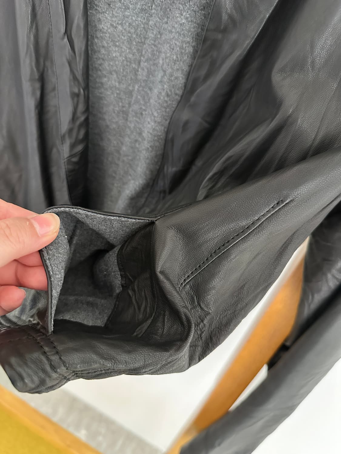 띠어리 럭스 양가죽자켓 상품이미지5