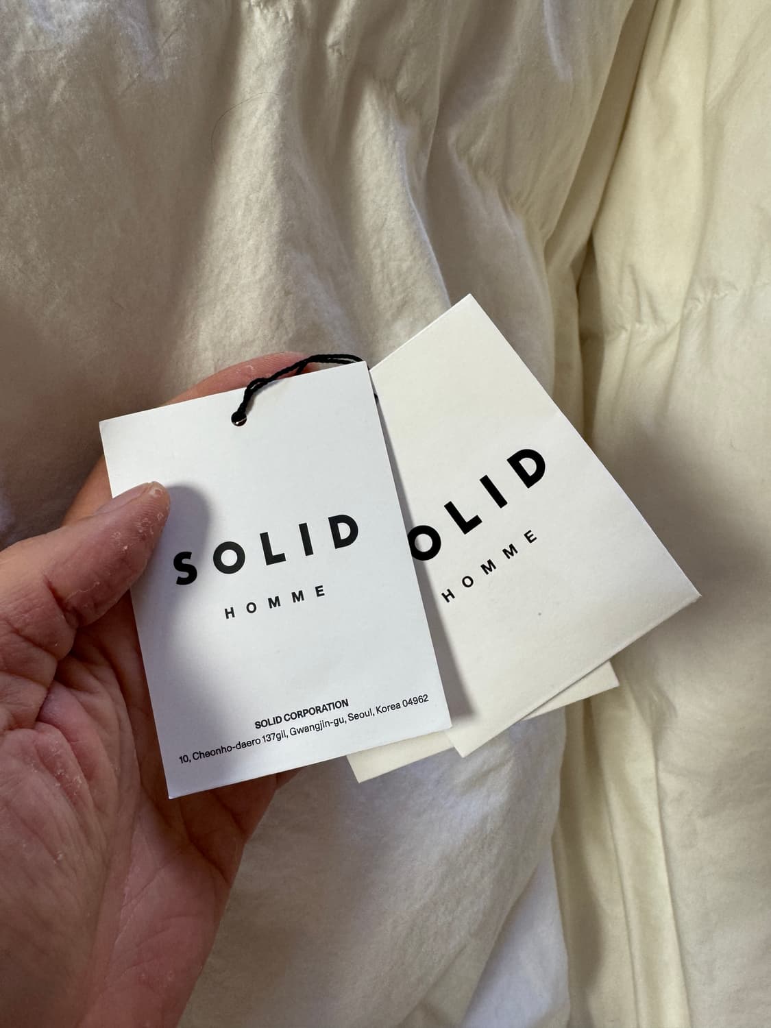 23SS 솔리드옴므 반팔 셔츠 48 우영미 상품이미지5