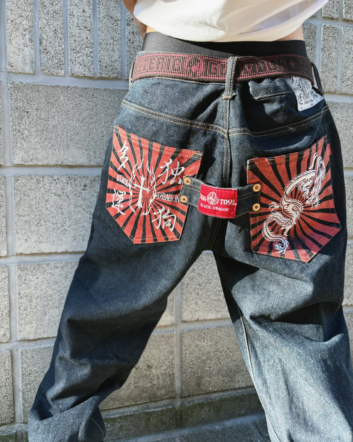 도그타운 오리엔탈 와이드 데님 팬츠 상품이미지2