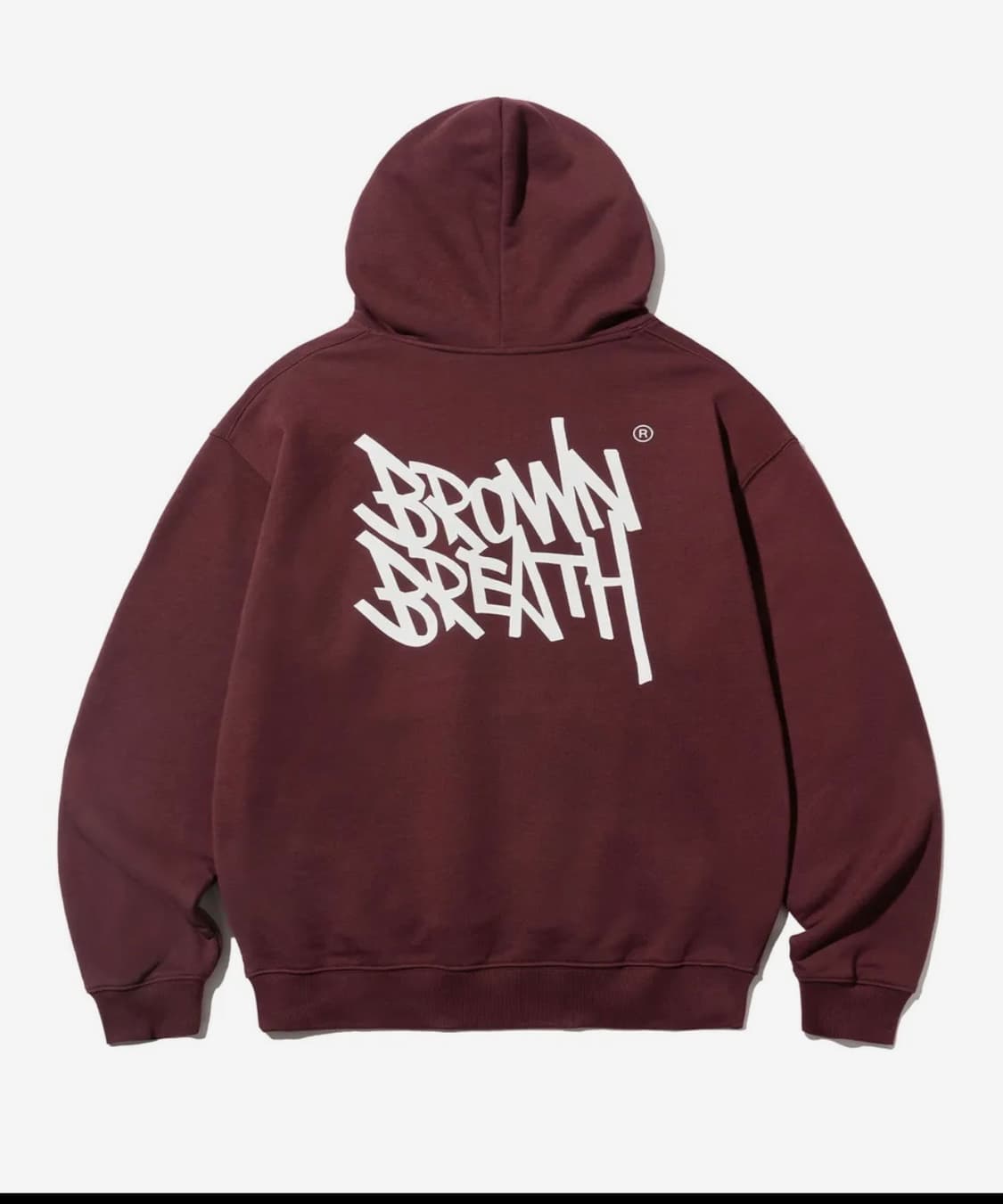 브라운브레스 후드 버건디 s사이즈 상품이미지1