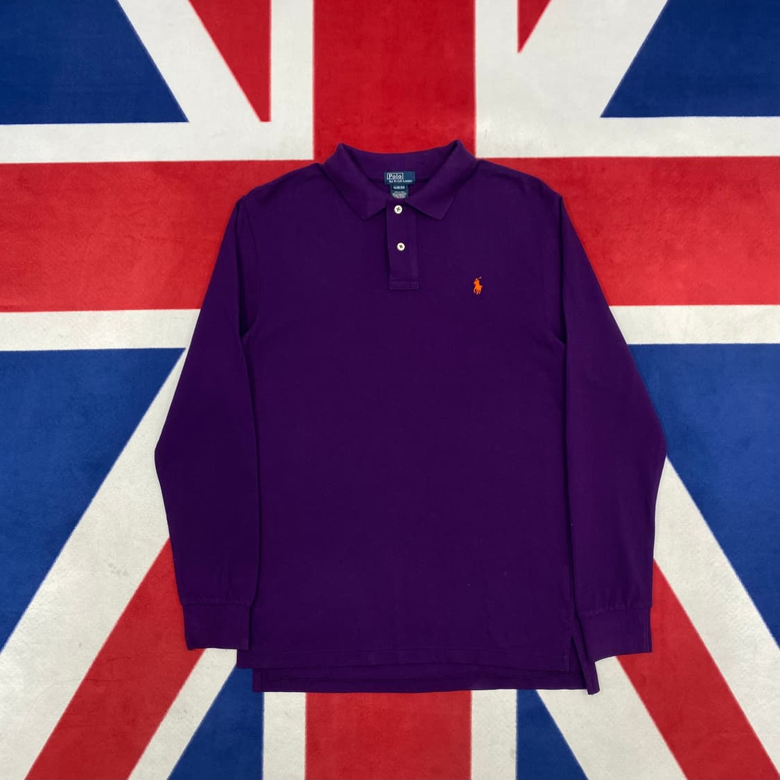 폴로 긴팔 카라티 실측 M  상품이미지1