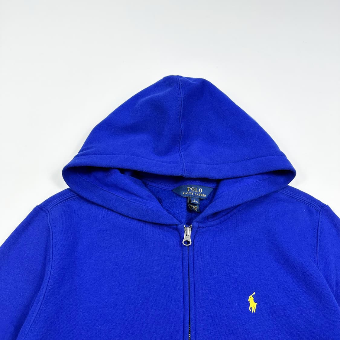 폴로 랄프로렌 걸즈 베이직 후드집업 블루 걸즈L 상품이미지2