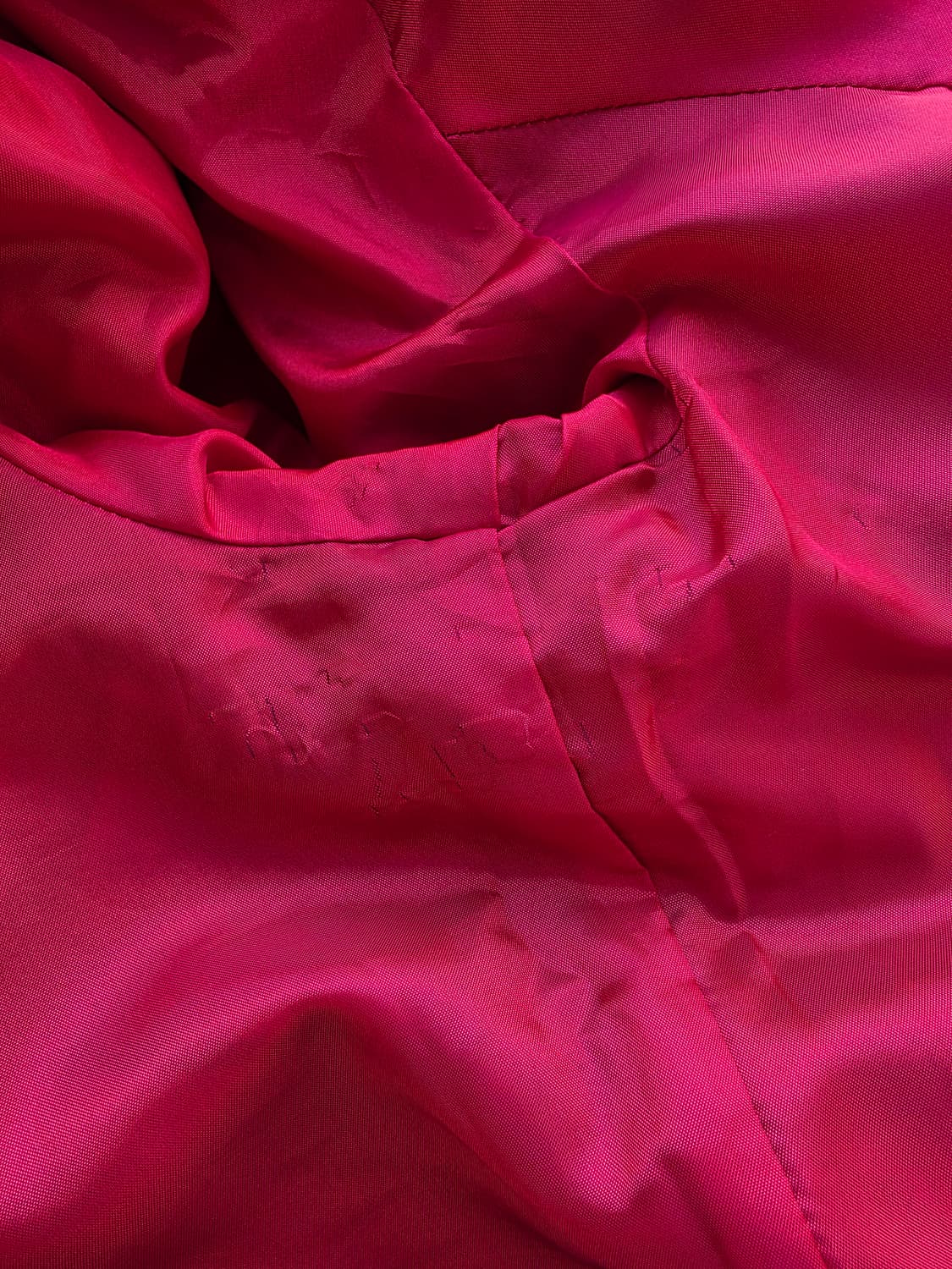 레드 오렌지 체크 패턴 자켓 상품이미지6