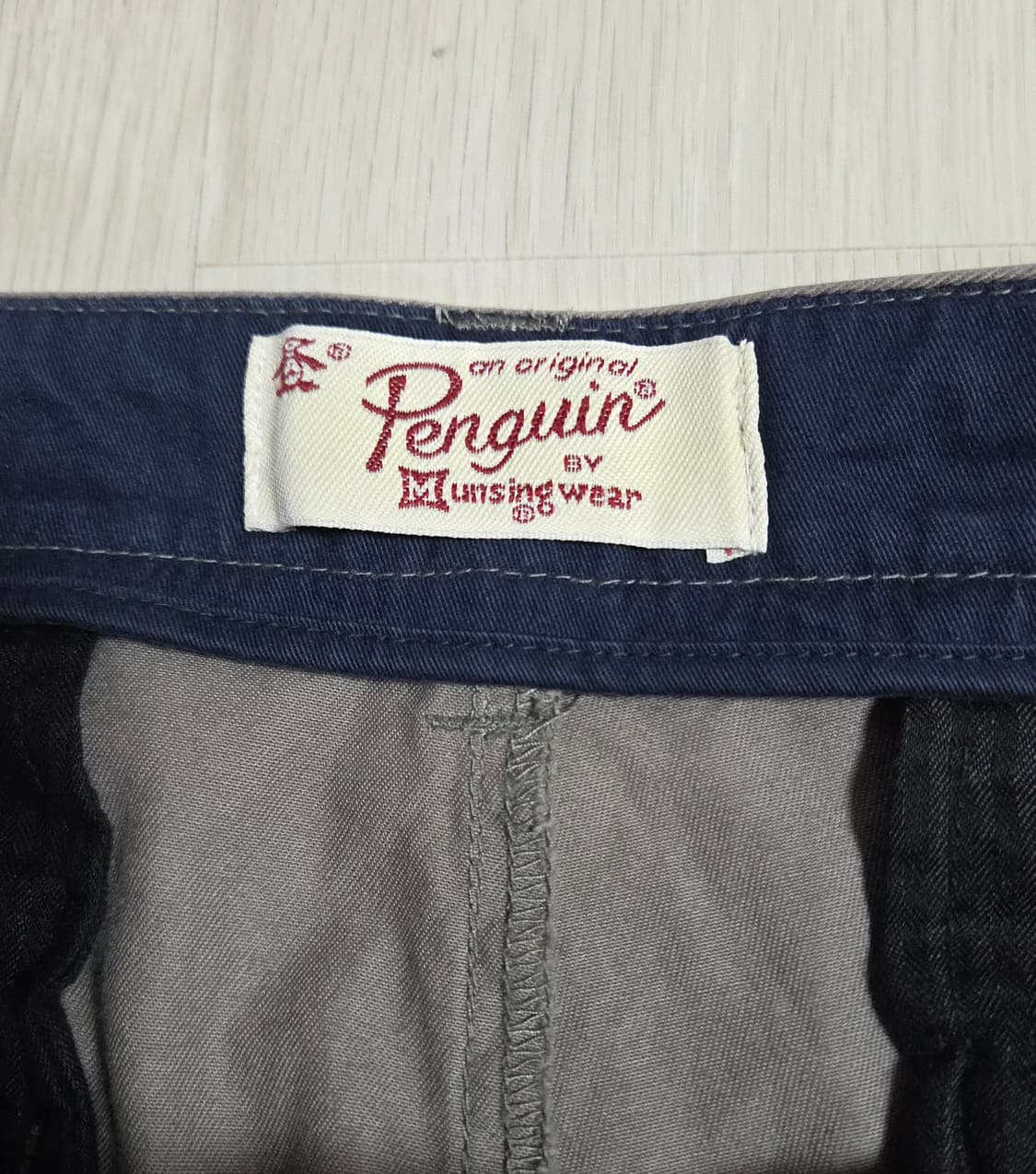 (착샷) 먼싱웨어 펭귄 치노 면바지 상품이미지3