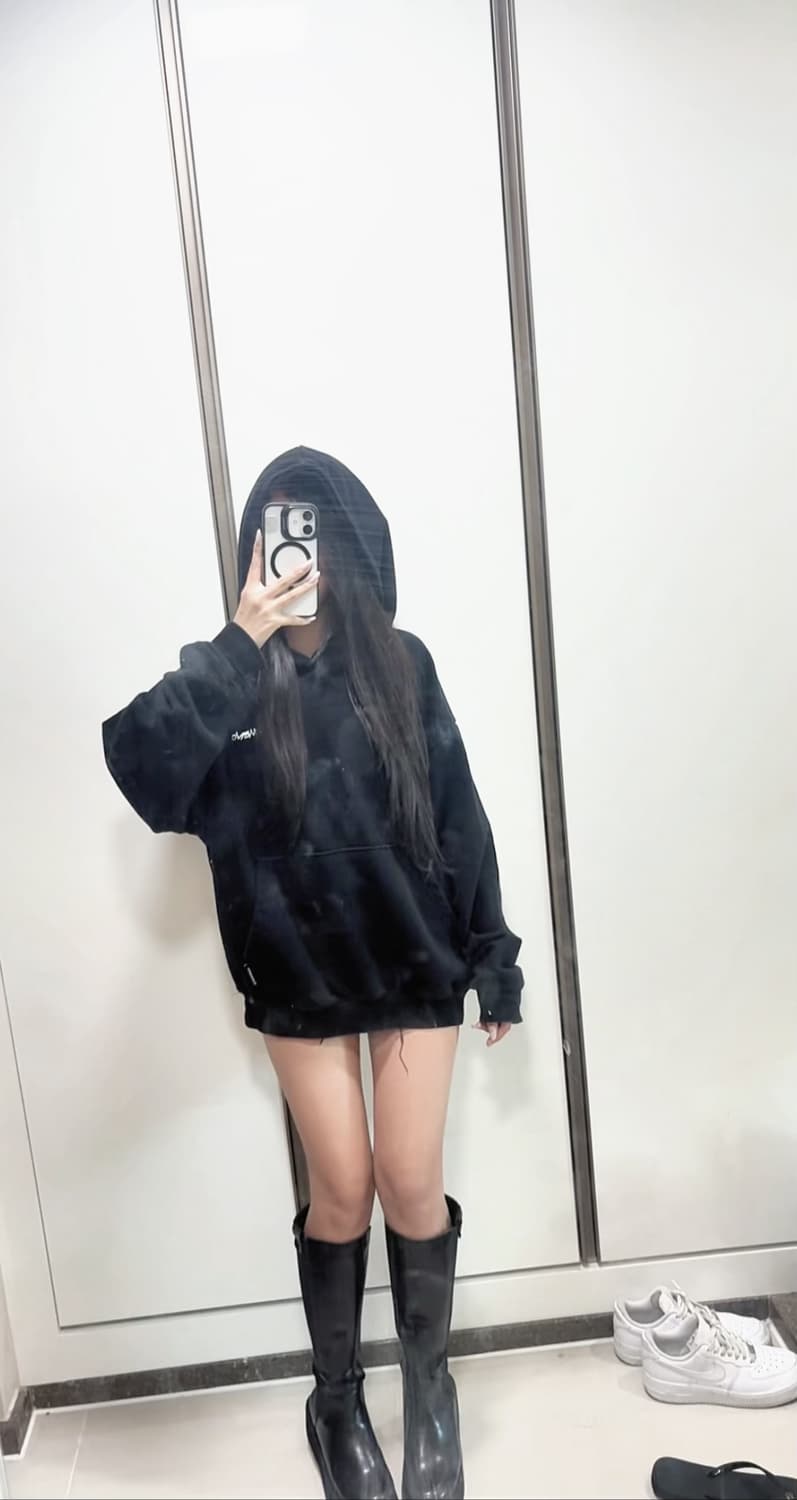EL 스트리트 아트워크 오버핏 후드티 상품이미지1
