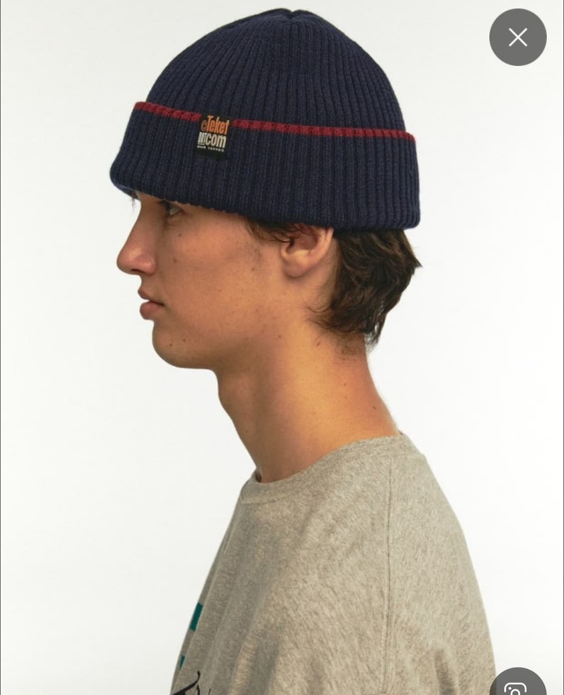 테켓 비니 네이비 상품이미지3