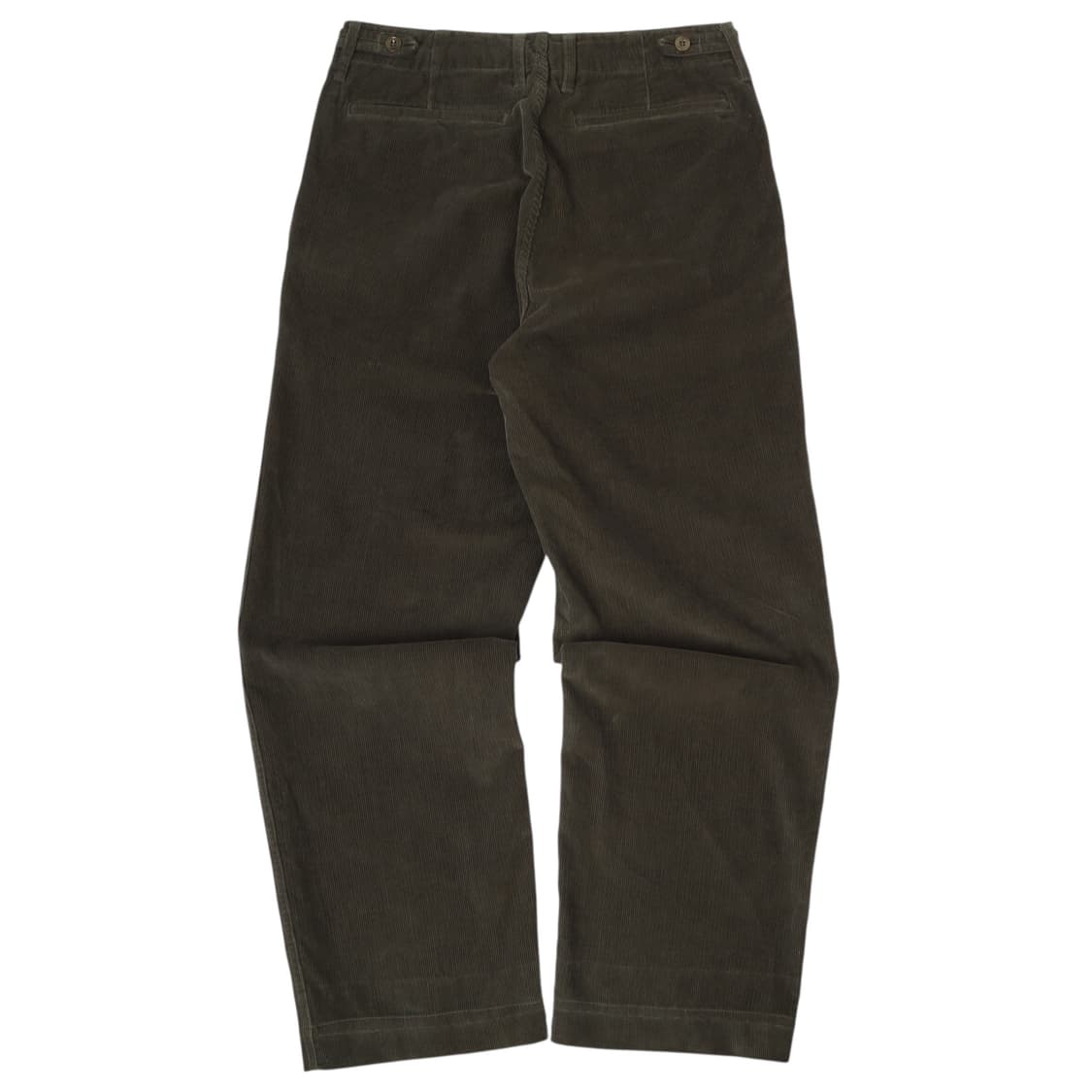 POTTERY 포터리 카키 코듀로이 와이드 팬츠 상품이미지4