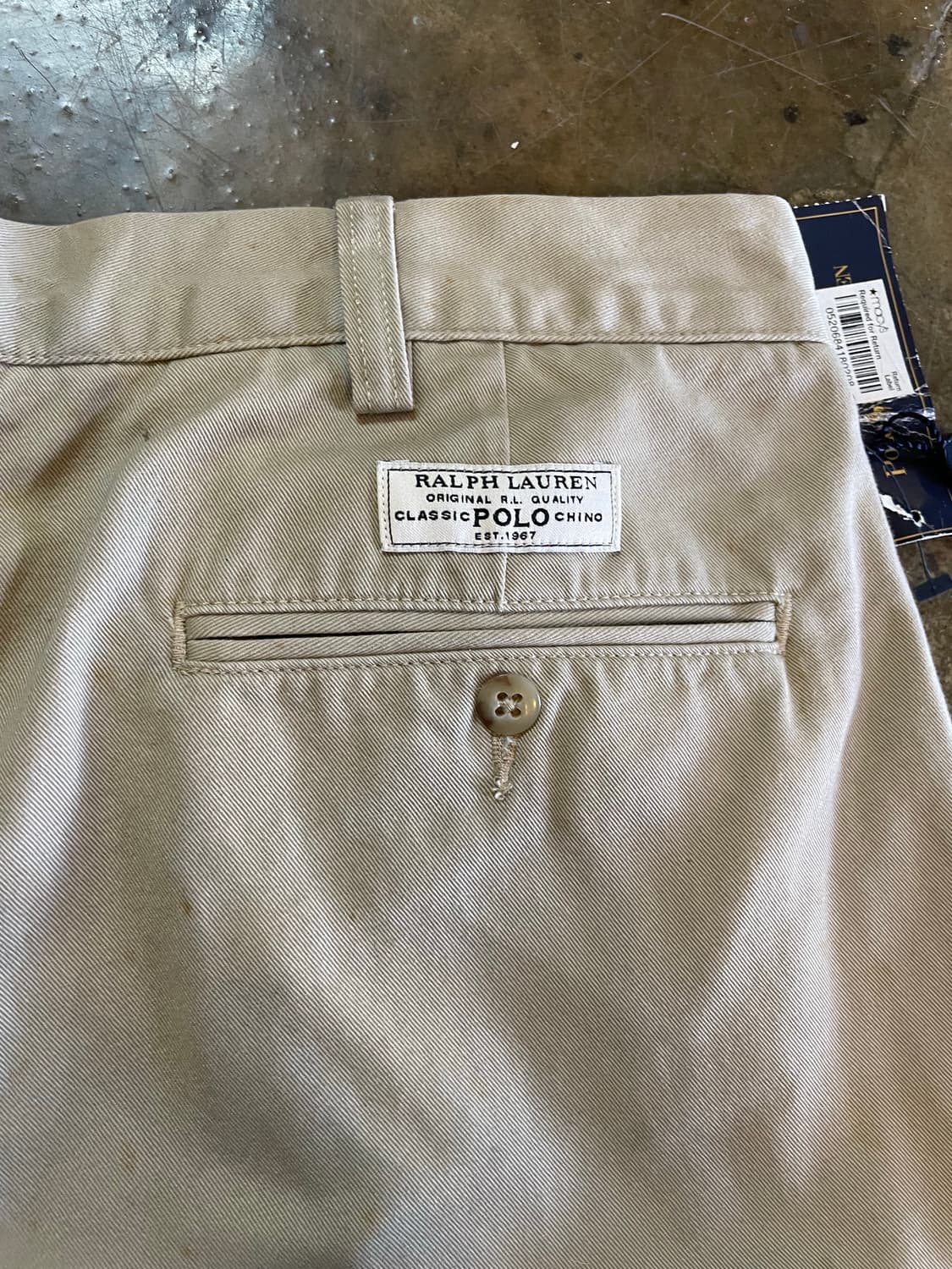 폴로 클래식핏 치노 팬츠 베이지 상품이미지7