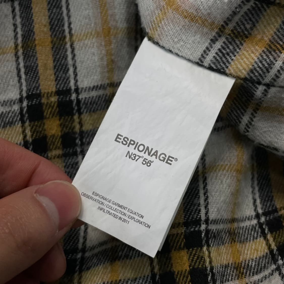 100 에스피오나지 헌팅 블루종 자켓 상품이미지4