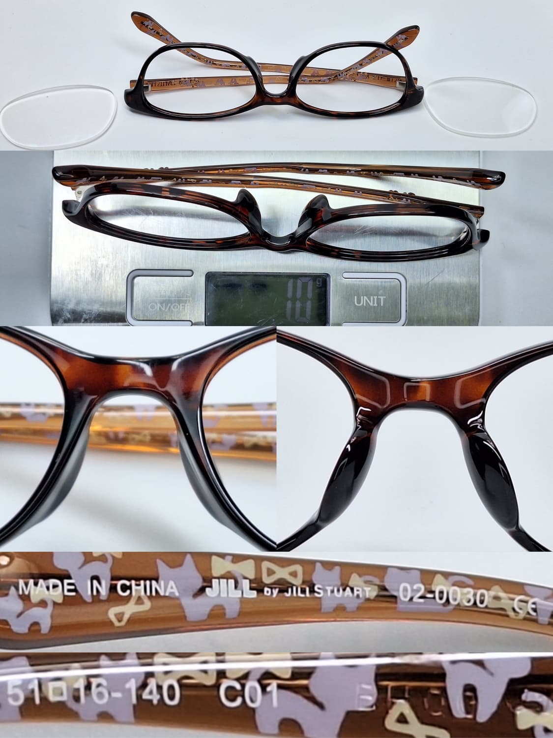 질 바이 질스튜어트 02-0030 웰링턴 안경테 일본 수입 패션 아이웨어 상품이미지9