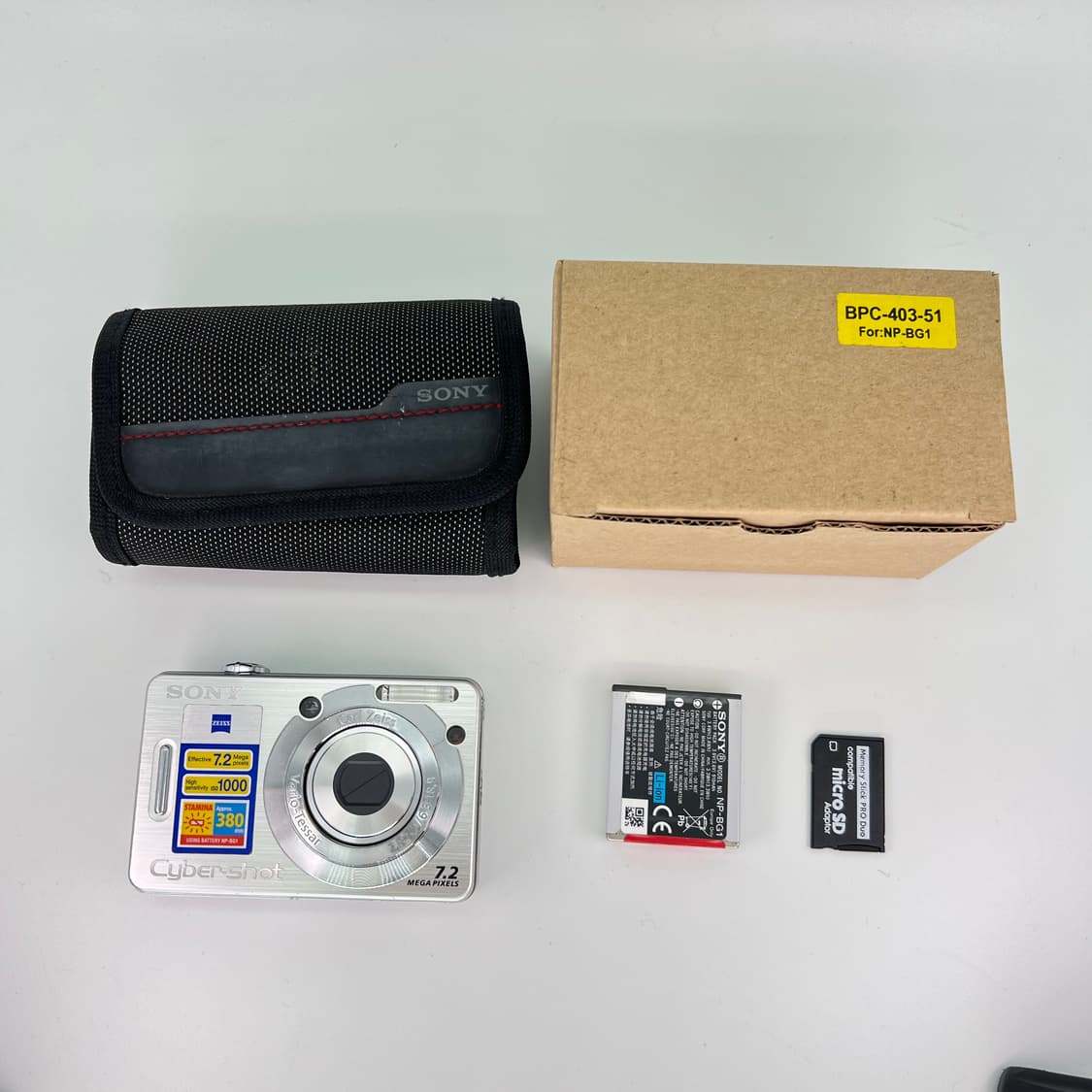 소니 사이버샷 Sony Cyber-shot DSC-W55 실버 상품이미지10