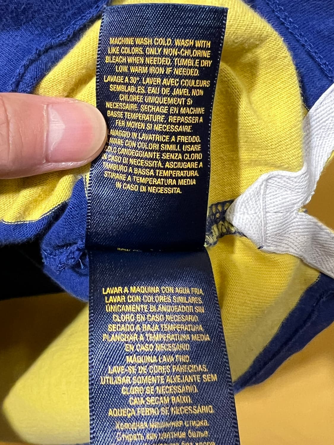 [M] 폴로 랄프로렌 와이드 스트라이프 럭비 셔츠 상품이미지6