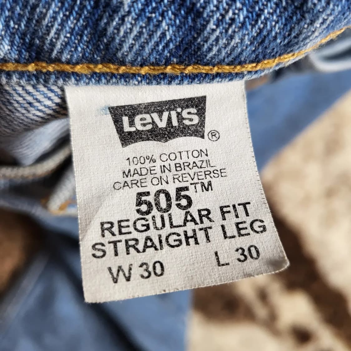 90s 리바이스 505 오렌지탭 상품이미지6