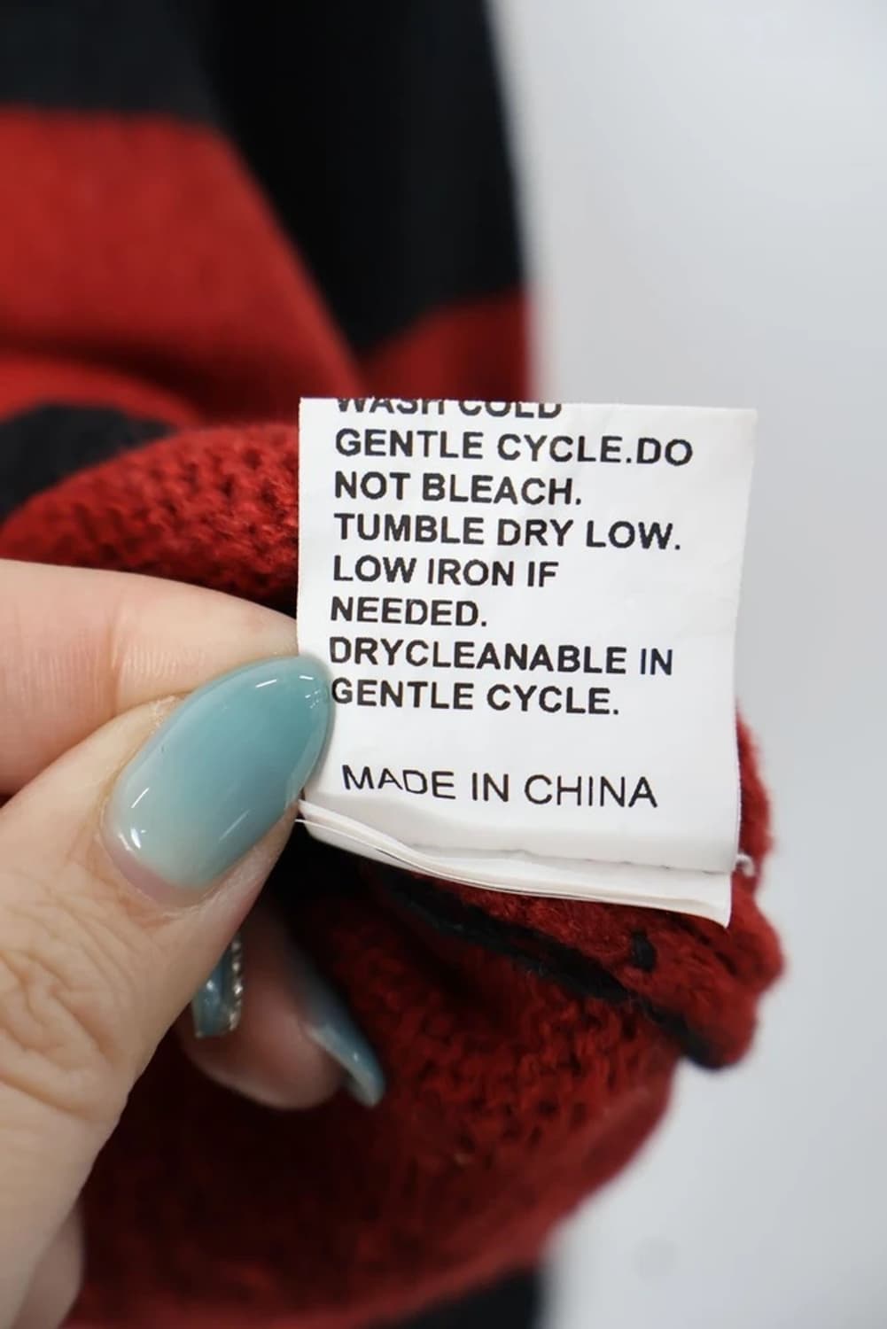 Red Black Punk Crop Hoodie 상품이미지9