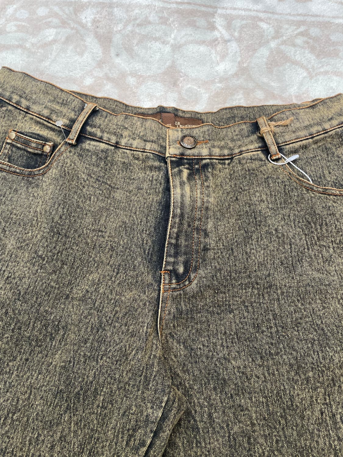 Vintage Hippie Western Flare Denim Pants 상품이미지4