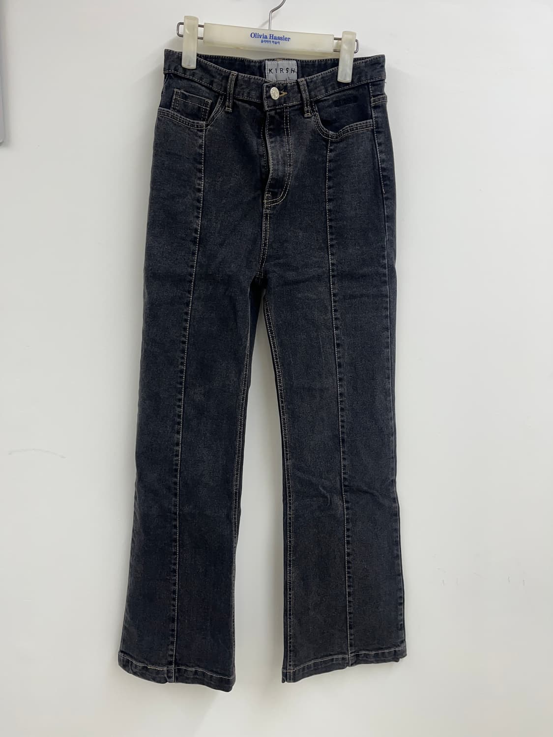 키르시 흑청 데님 팬츠 상품이미지1