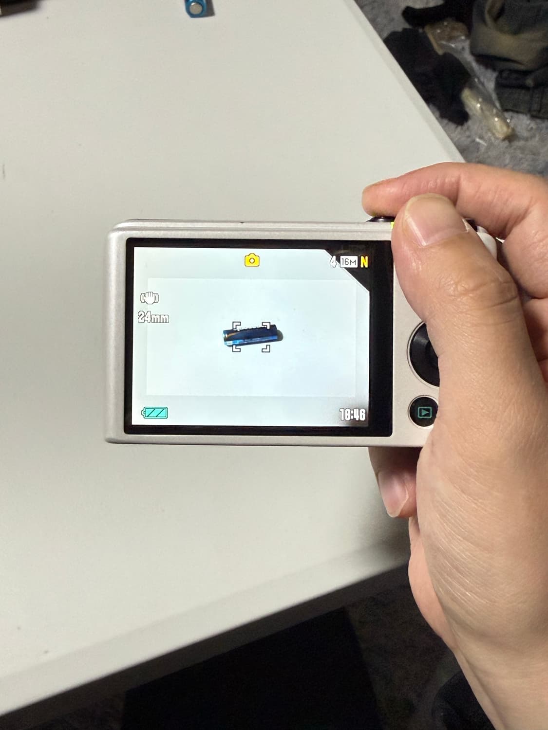 예쁜 핑크 빛 쿨톤 디카 카시오 엑슬림 ex-zr300 작례o 상품이미지9