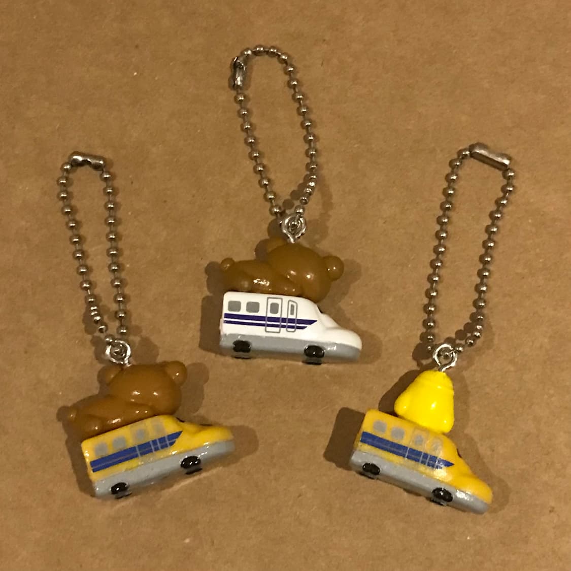 고전 리락쿠마 열차 키링 상품이미지2